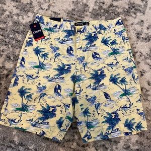 NWT men’s chap shorts